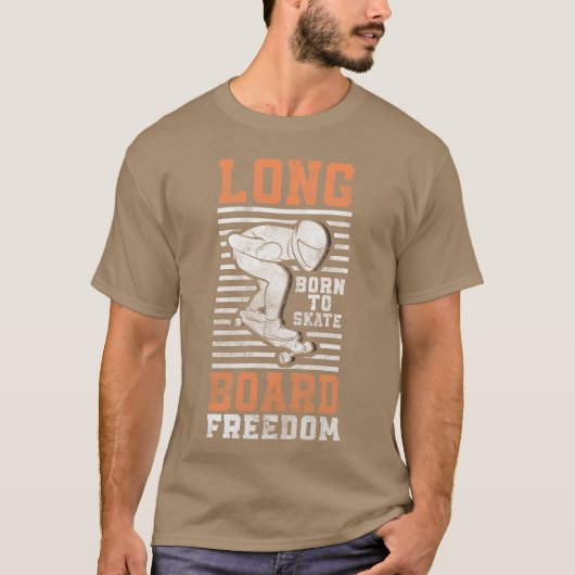 スケーター スポーツ フリースタイル ボーイフレンド Tシャツ (正面)