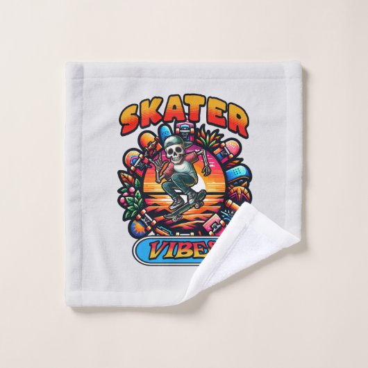 スケーター・ビーブ！ ウォッシュタオル (ウォッシュタオル)