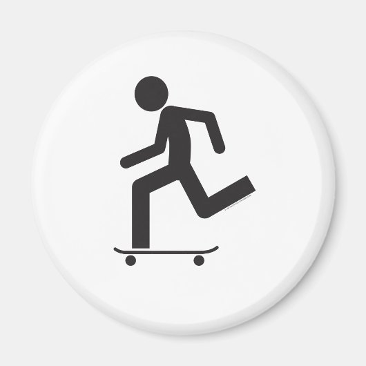 スケーター – T マグネット (正面)