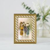 スケーターc.1890 ポストカード (スタンド正面)