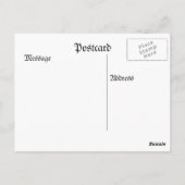 スケーターc.1890 ポストカード (裏面)