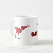 スケーターTレックス コーヒーマグカップ (正面左)