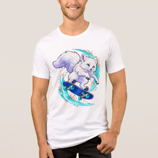 スケーティング・フォックスTシャツ トライブレンドTシャツ
