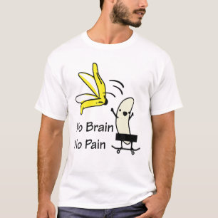スケートおもしろいボード検閲バナナビーガンスケートM Tシャツ