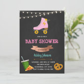 スケートおよび軽食のシャワーの招待 招待状 (スタンド正面)