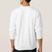 スケートか死 スケルトンスケートボーダー スウェットシャツ (裏面)