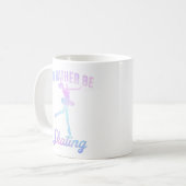 スケートができたらいいのに コーヒーマグカップ (正面左)