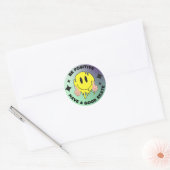 スケートが上手だ ラウンドシール (封筒)