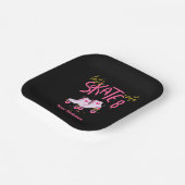 スケートで八誕生日に ペーパープレート (傾斜あり)