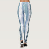 スケートで滑るの上に夢を見ること レギンス (裏面)