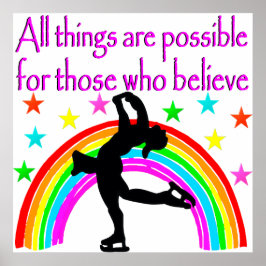 スケートで滑るは私の命 ポスター