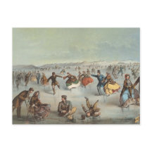 スケートで滑るイン・セントラル・パーク，ニューヨーク