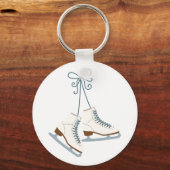 スケートで滑るブーツ キーホルダー (正面)