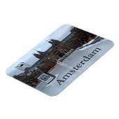 スケートで滑るリンク、アムステルダム美術館 マグネット (左側)