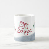 スケートで滑る格言 コーヒーマグカップ (中央)