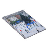 スケートで滑る自然史博物館2012年 ノートブック (右側)