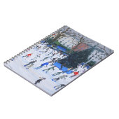 スケートで滑る自然史博物館2012年 ノートブック (左側)