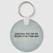 スケートとホッケースティックのための氷、あなたの文字 キーホルダー (裏面)