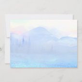 スケートに来て - 写真付きのウィンタースケートパーティ 招待状 (裏面)