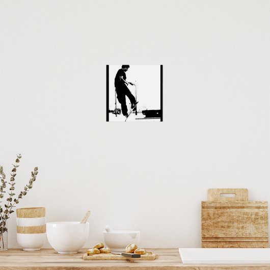 スケートに行く ポスター (キッチン)