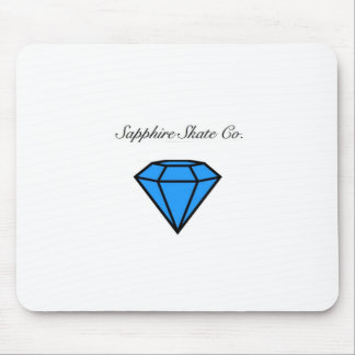 スケートのサファイアのマウスパッド マウスパッド
