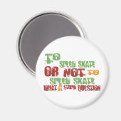 スケートのスピードを上げる マグネット (正面/裏面)