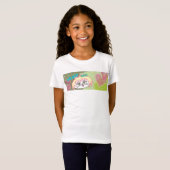 スケートの子猫愛 Tシャツ (正面フル)