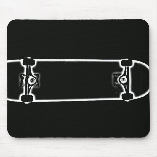 スケートの幽霊 マウスパッド (正面)