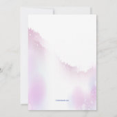 スケートの招待状（白） 招待状 (裏面)