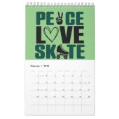 スケートの日程 カレンダー (2月 2026)