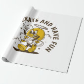 スケートの時間 ラッピングペーパー (アンロールド)