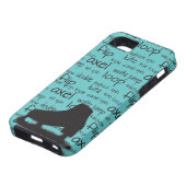 スケートのiPhoneの場合とのスケートで滑るの言葉 Case-Mate iPhoneケース (下部)