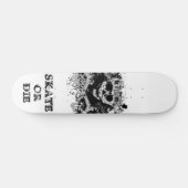 スケートはまたは死にます スケートボード (横)