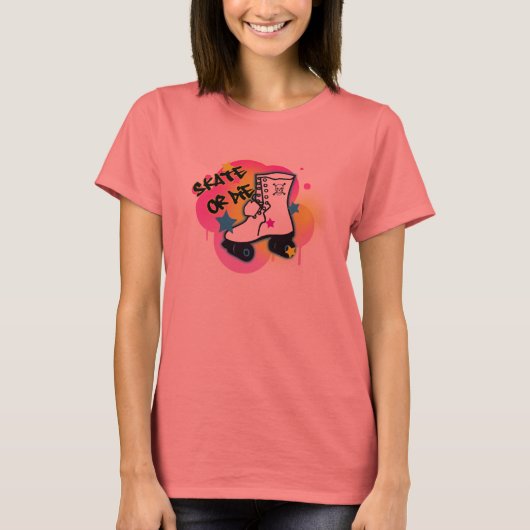 スケートまたはダイ80のTシャツ Tシャツ (正面)