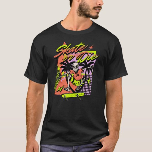 スケートまたはダイ Tシャツ (正面)