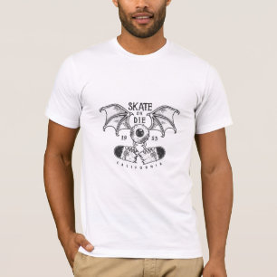 スケートまたはダイ Tシャツ