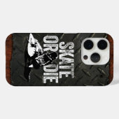 スケートまたは死 (ホッケー) ケースメイト iPhone ケース Case-Mate iPhoneケース (裏面 (横))