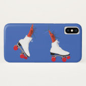スケートアップル iPhone X、ほとんどない Case-Mate iPhoneケース (裏面(横))