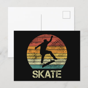 スケートオルリヴィンテージデザインfor skaters シーズンポストカード