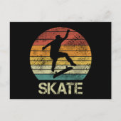 スケートオルリヴィンテージデザインfor skaters シーズンポストカード (正面)