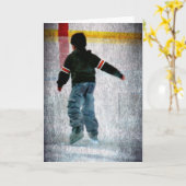 スケートオン カード (黄色い花)