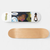 スケートカスタム板 スケートボード (横)