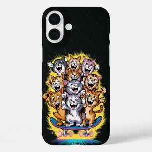 スケートキャッツチーム iPhone 16 PLUSケース