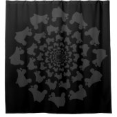 スケートサークル シャワーカーテン (正面)