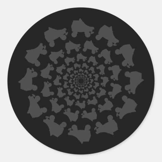 スケートサークル ラウンドシール (正面)