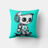 スケートスカルボット クッション (裏面)