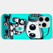 スケートスカルボット Case-Mate iPhoneケース (裏面 (横))