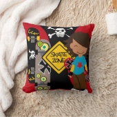 スケートゾーンスケートボーディングピロー クッション (ブランケット)