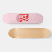 スケートデッキ、スケートアート、Pho Ever スケートボード (横)