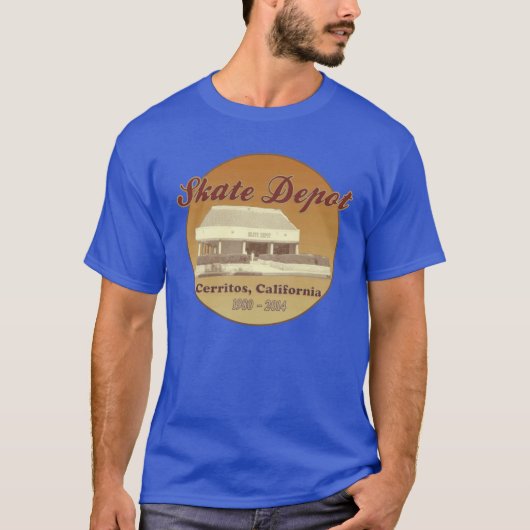 スケートデポ ローラーリンク Tシャツ (正面)